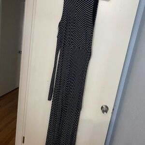 White House Black Market Chevron Maxi Dress